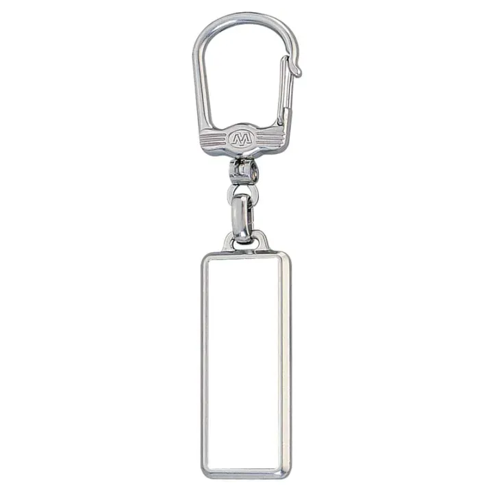 Keyring metal, rectangle - LT99610 (N0091)